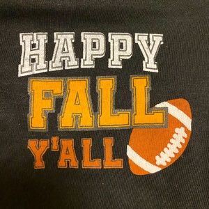 Small dog / cat shirt 🏈 Happy Fall Yall Football Pet Shirt